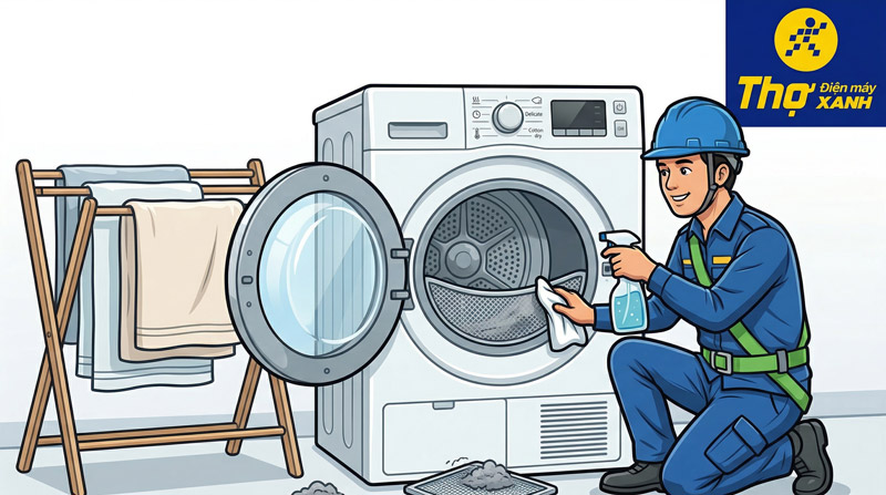 Thợ Điện máy XANH: thợ giỏi, giá minh bạch, bảo hành 7 ngày an tâm