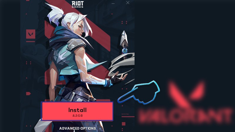 Nhấn Install và chọn thư mục lưu