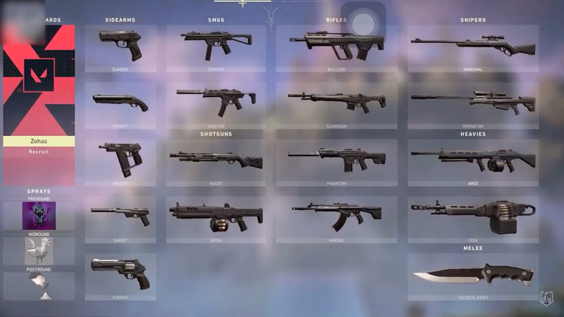 Trò chơi cung cấp 18 loại vũ khí khác nhau với sát thương, độ giật và tầm bắn riêng biệt cho từng loại