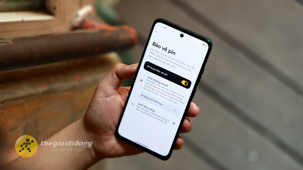 Cách bật bảo vệ pin trên motorola G57 Power