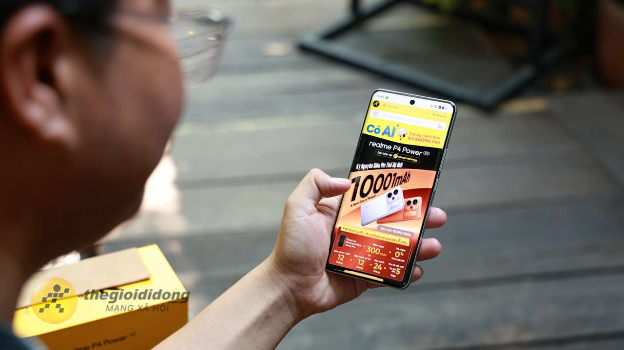 Cách bật chế độ ngoài trời AI trên realme P4 Power Cách bật chế độ ngoài trời AI trên realme P4 Power