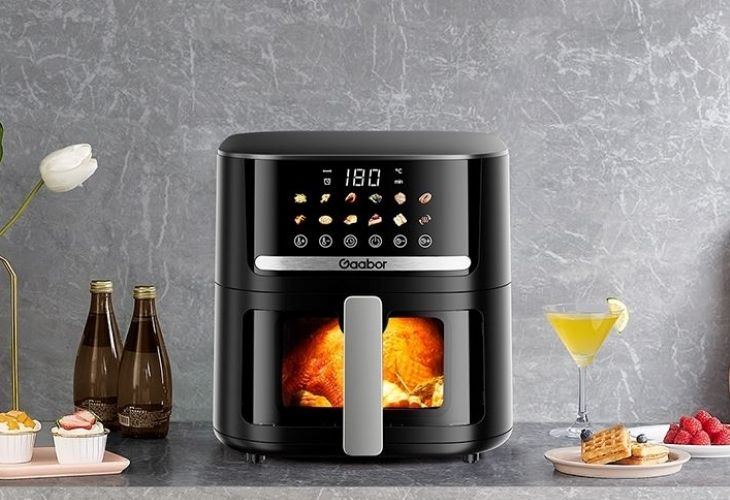 Nồi chiên không dầu Gaabor 8 lít AF-80T01A hỗ trợ người dùng sáng tạo món ngon với dung tích lớn và công nghệ hiện đại