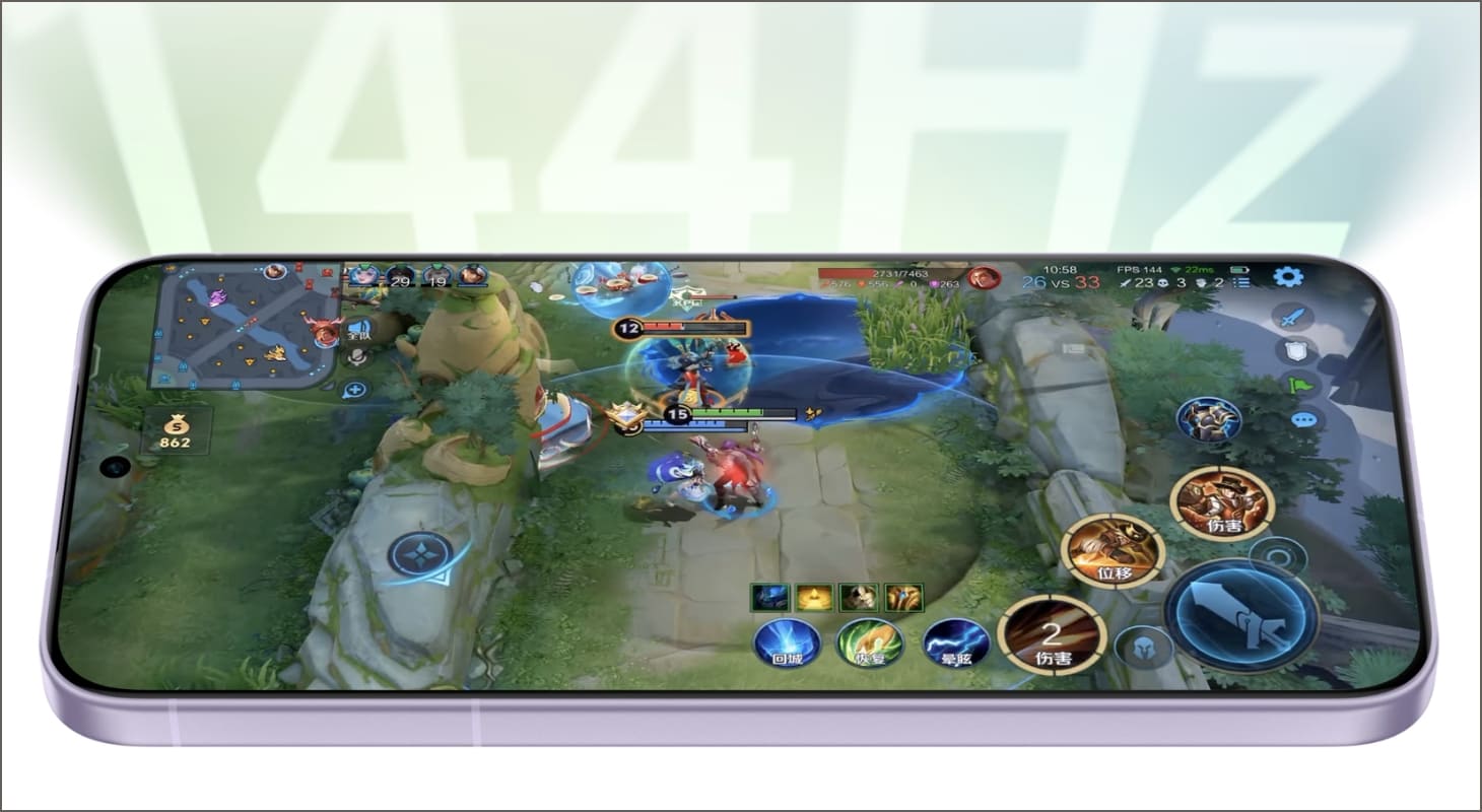 Mặt trước vivo X300s với màn hình phẳng hiện đại và màu sắc rực rỡ Mặt trước vivo X300s với màn hình phẳng hiện đại và màu sắc rực rỡ