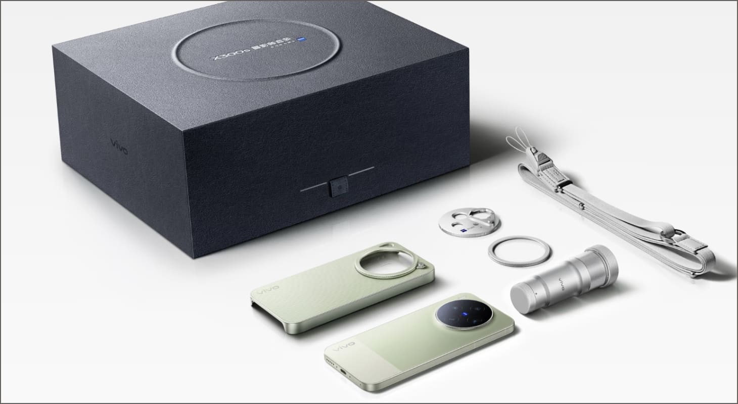 vivo X300s cao cấp với bộ Photographer Kit vivo X300s cao cấp với bộ Photographer Kit