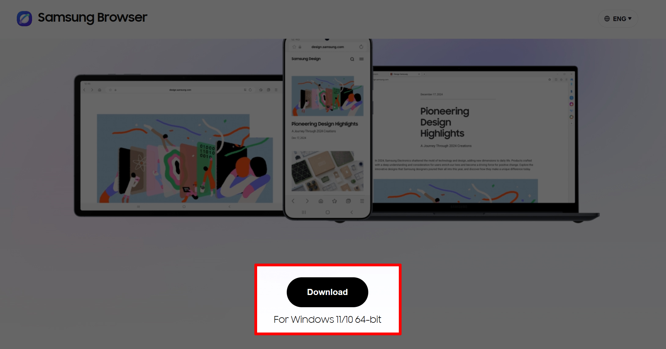 Cách tải và sử dụng Samsung Browser trên máy tính 
