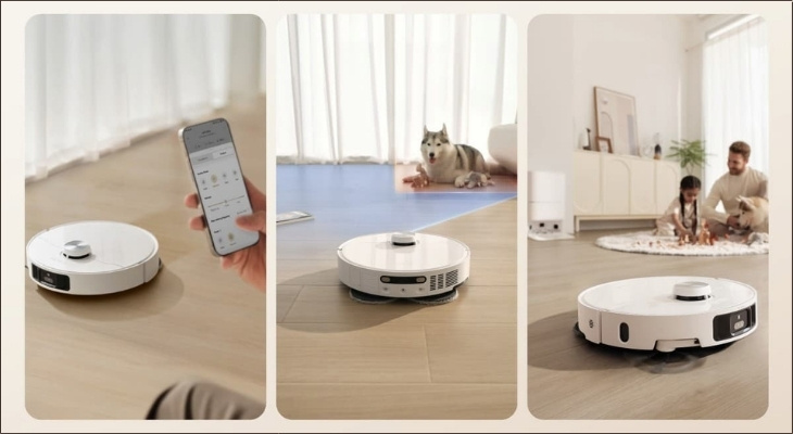 Bạn có thể thêm và quản lý nhiều robot hút bụi Dreame khác nhau trong cùng một tài khoản DreameHome