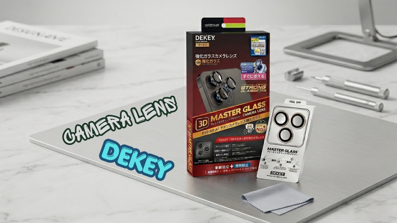 Trải nghiệm kính cường lực bảo vệ camera DEKEY cho iPhone