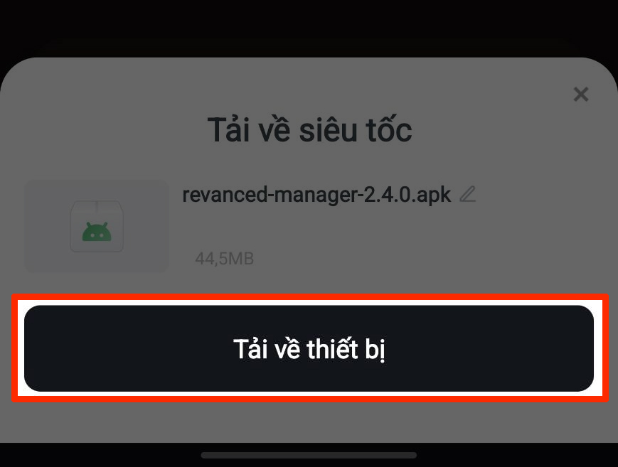 Cách tải YouTube ReVanced 20.40.45