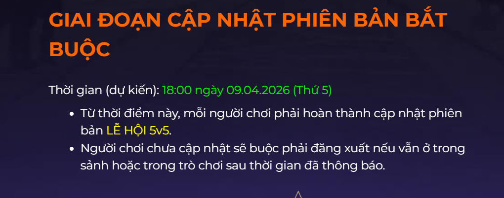 Cách cập nhật Liên Quân Mobile mùa S2 2026 Cách cập nhật Liên Quân Mobile mùa S2 2026
