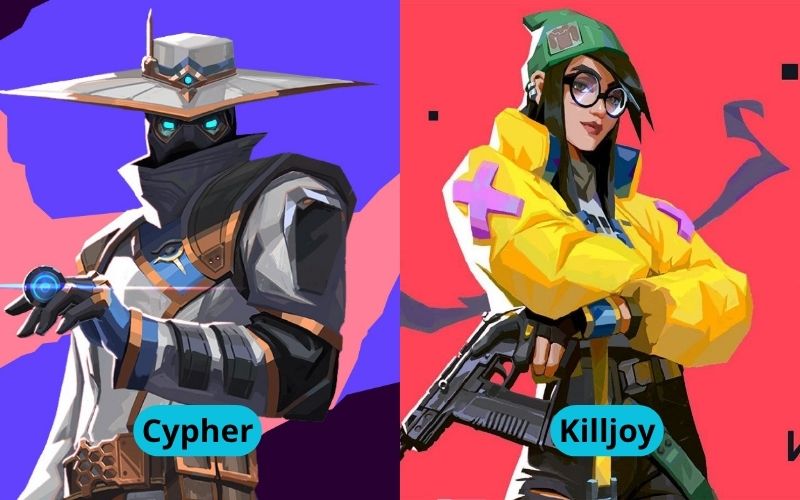 Sentinel – Cypher, Killjoy: Đặt bẫy, giữ site chắc, kiểm soát thông tin toàn diện