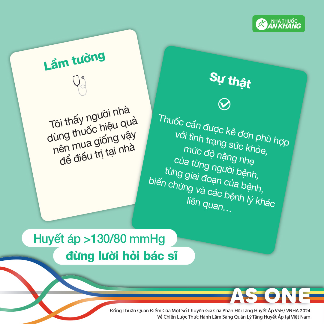 Mỗi người c&oacute; t&igrave;nh trạng kh&aacute;c nhau, việc sử dụng thuốc cần được c&aacute; nh&acirc;n h&oacute;a.