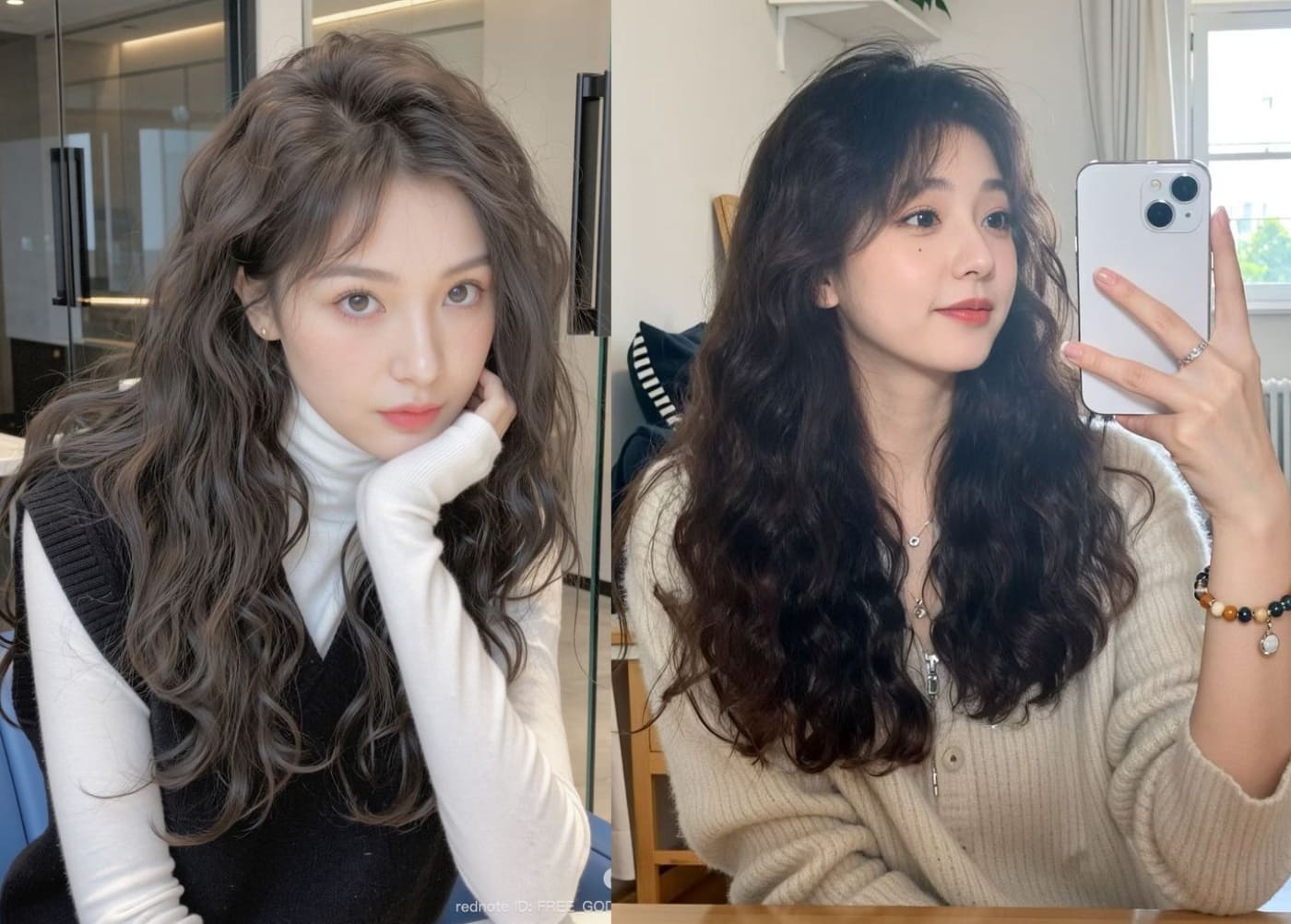 Kiểu tóc xoăn xù mì phong cách retro