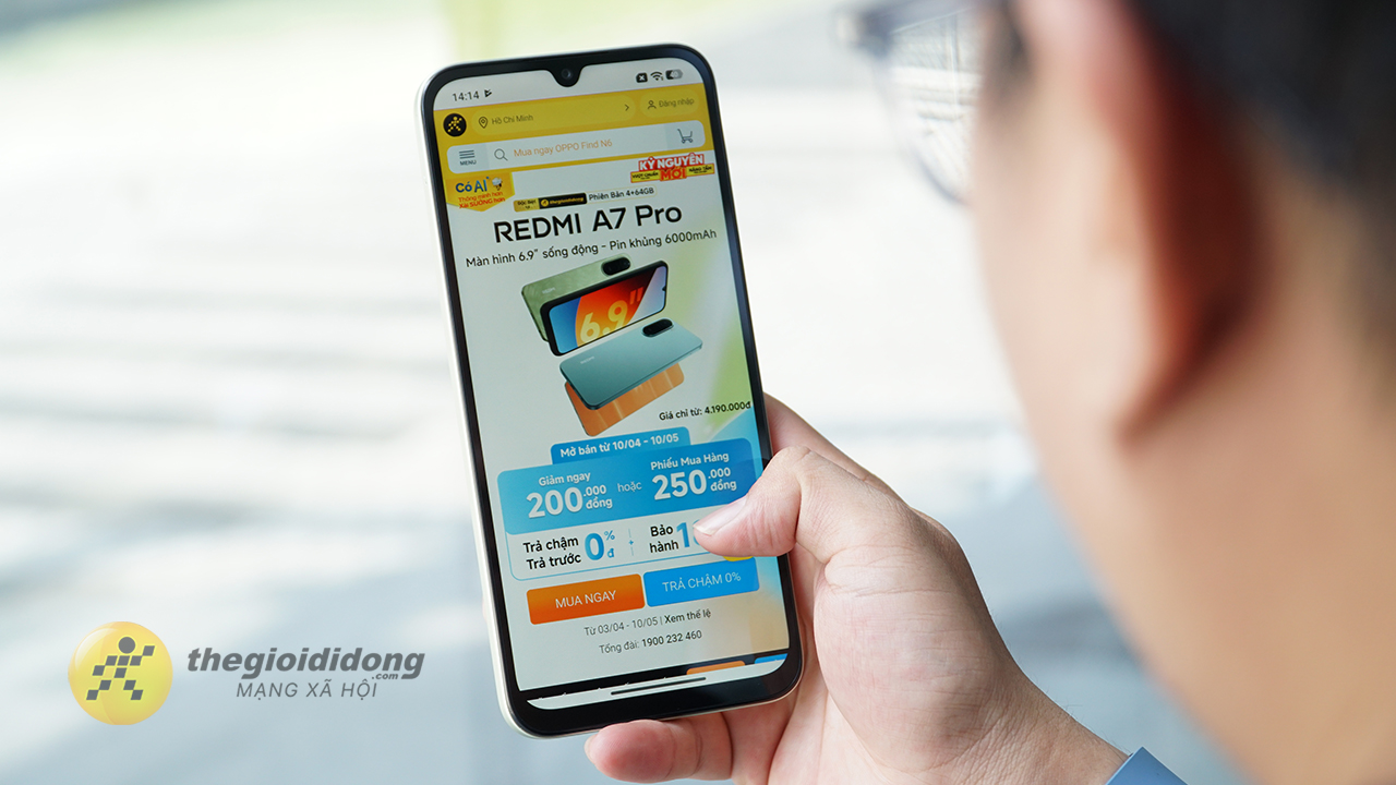 Hotsale mở bán Redmi A7 Pro, giảm ngay 200K hoặc tặng PMH 250K, bảo hành 18 tháng