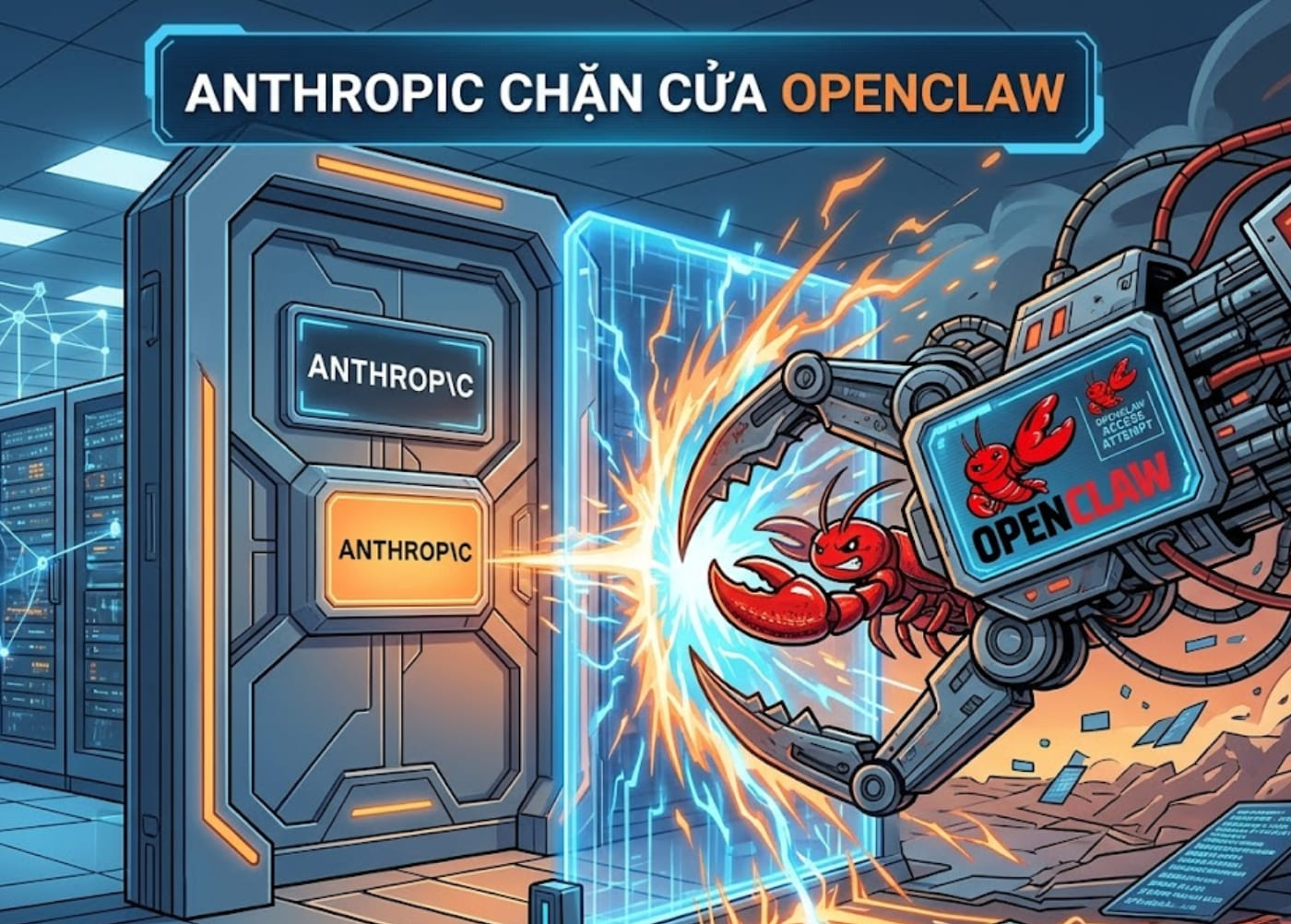Anthropic chặn cửa OpenClaw Anthropic chặn cửa OpenClaw