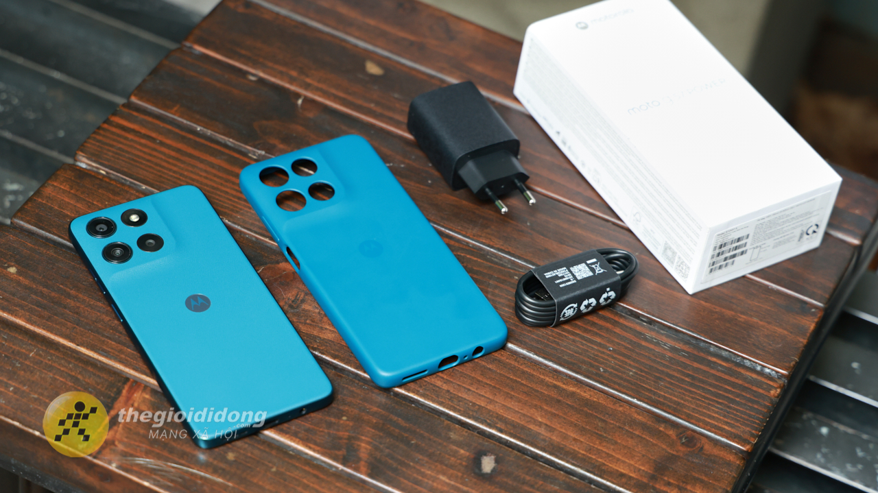 Trên tay motorola G57 POWER: Màn hình Full HD+, Snapdragon 6s Gen 4, pin 7.000 mAh