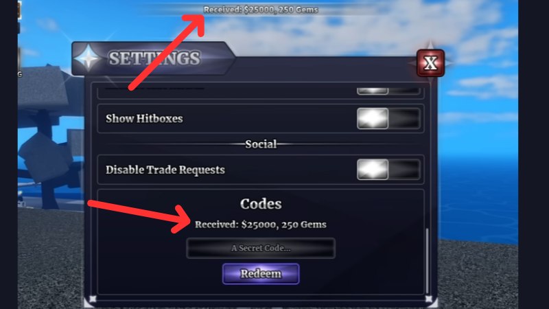 Một thông báo sẽ hiển thị phần thưởng bạn nhận được Một thông báo sẽ hiển thị phần thưởng bạn nhận được