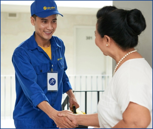 Dịch vụ tại Thợ Điện máy XANH đảm bảo luôn làm khách hàng vui vẻ hài lòng