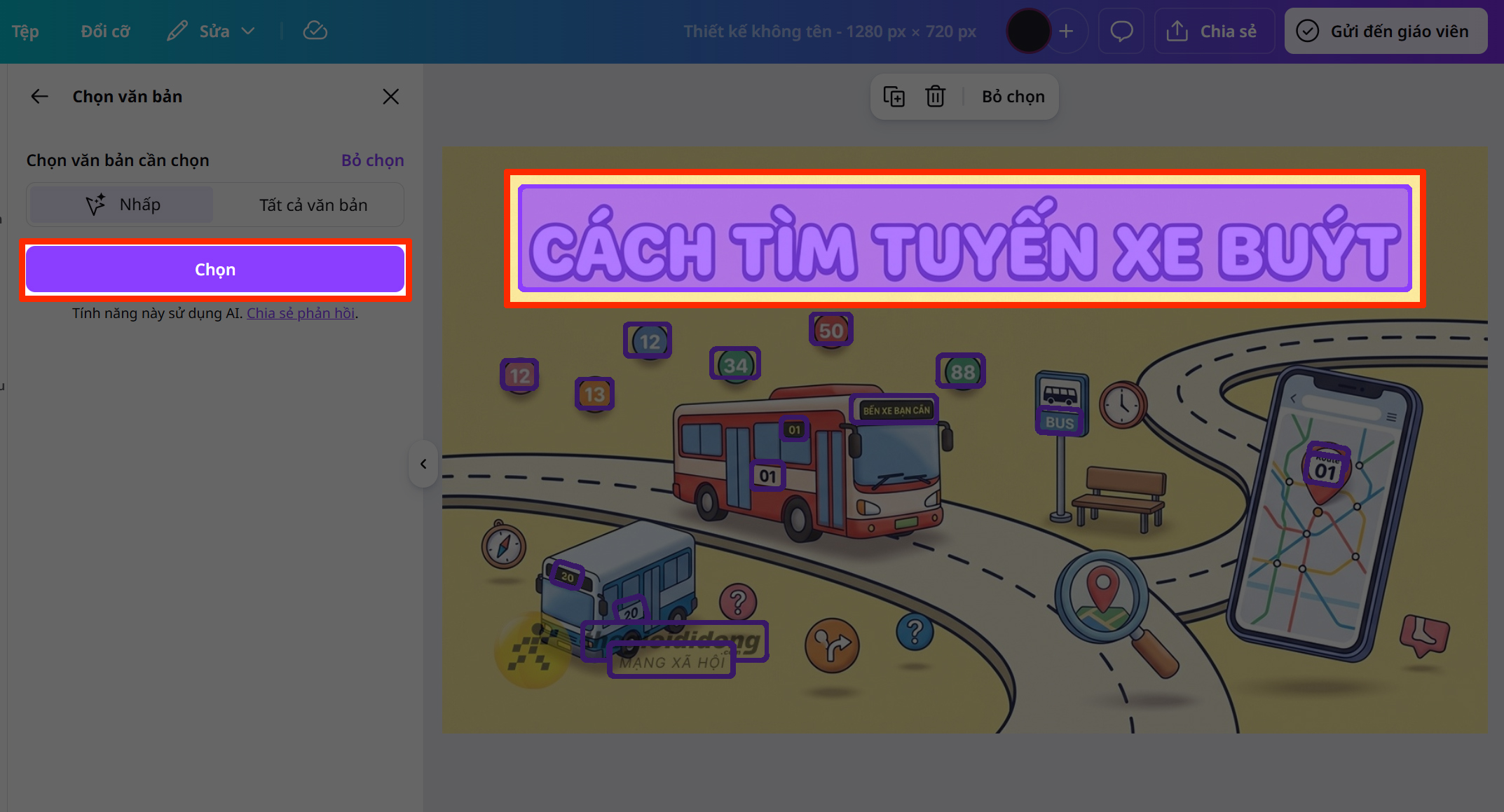 Cách tách chữ ra khỏi ảnh trong Canva Cách tách chữ ra khỏi ảnh trong Canva