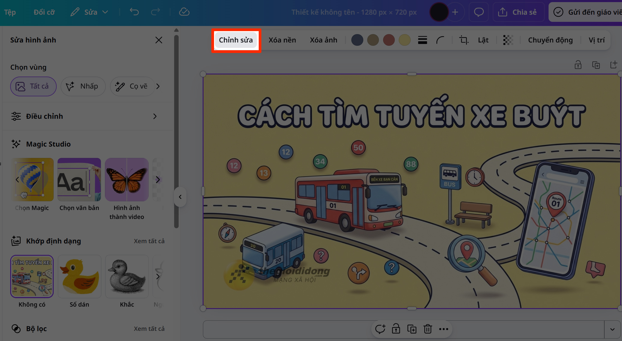 Cách tách chữ ra khỏi ảnh trong Canva Cách tách chữ ra khỏi ảnh trong Canva