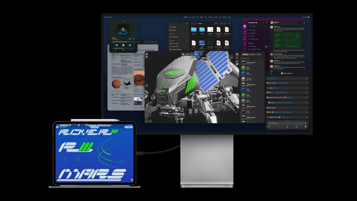 iPad Pro v&agrave; iPadOS 26 mang đến khả năng kết nối m&agrave;n h&igrave;nh ngo&agrave;i mạnh mẽ 