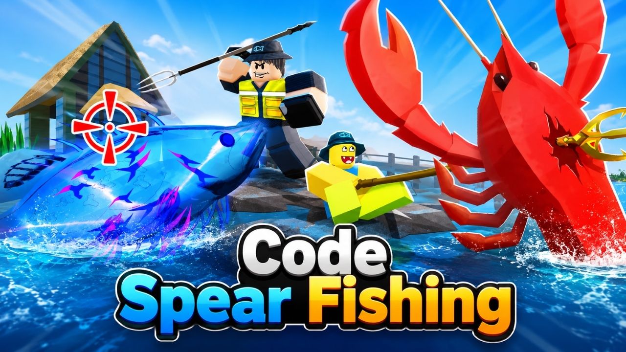 Code Spear Fishing Roblox 06/2026 mới nhất, cách nhập code