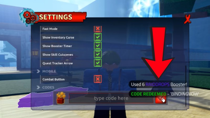 Nếu code Kaizen đúng và còn hạn sẽ có thông báo nhận thưởng thành công.
