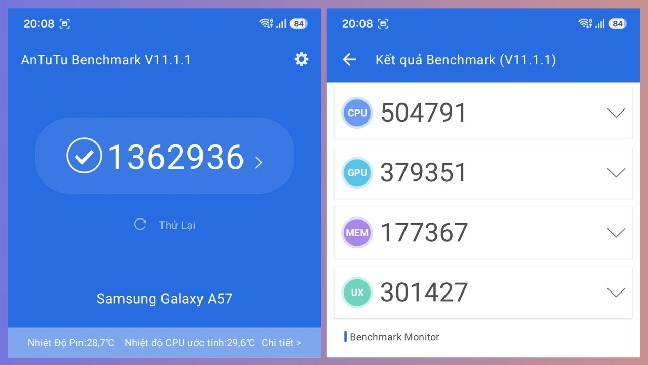 Đánh giá Samsung Galaxy A57