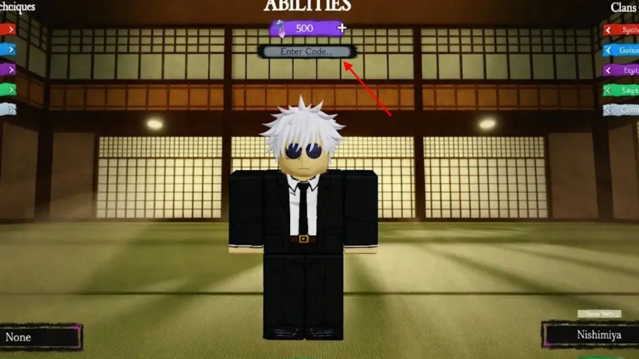 Chi tiết cách nhập code Sorcerer Ascent mới nhất: mở Abilities, nhập mã code và nhấn Enter nhận thưởng