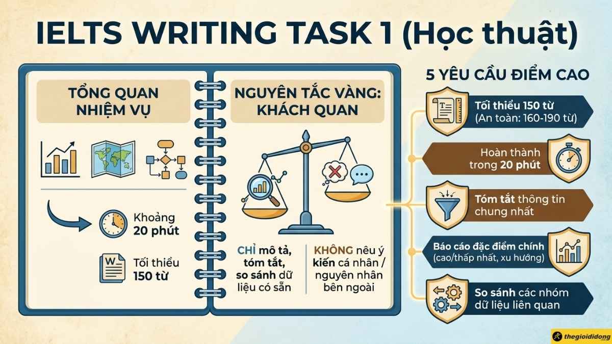 5 y&ecirc;u cầu nền tảng để đạt điểm cao