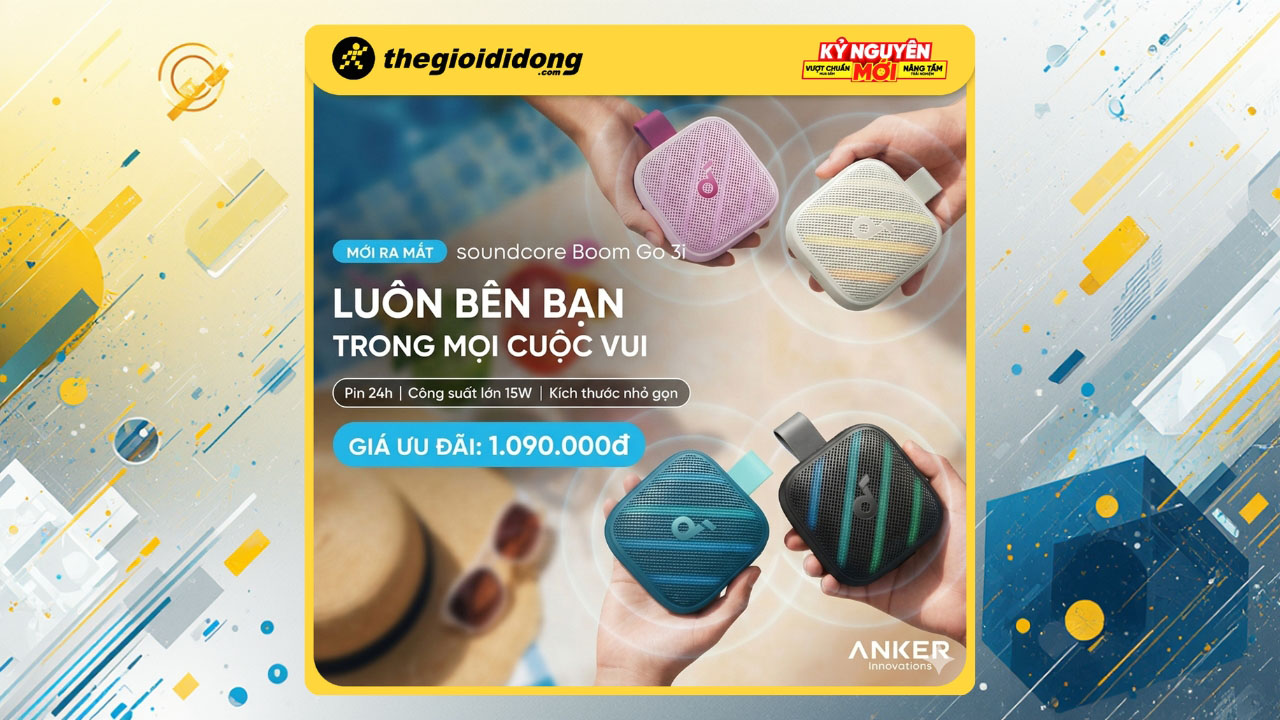 Loa Soundcore Boom Go 3i giá rẻ Loa Soundcore Boom Go 3i