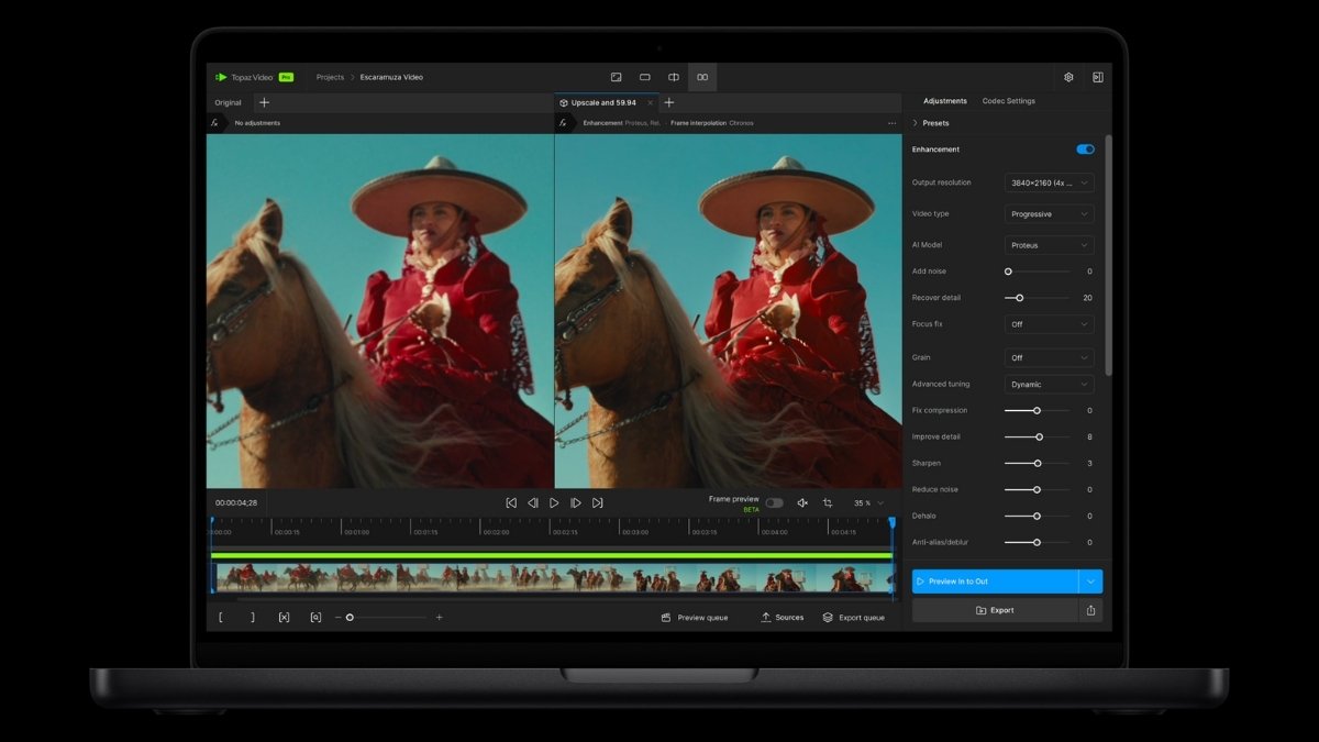 Xử l&yacute; video mượt m&agrave; tr&ecirc;n MacBook Pro