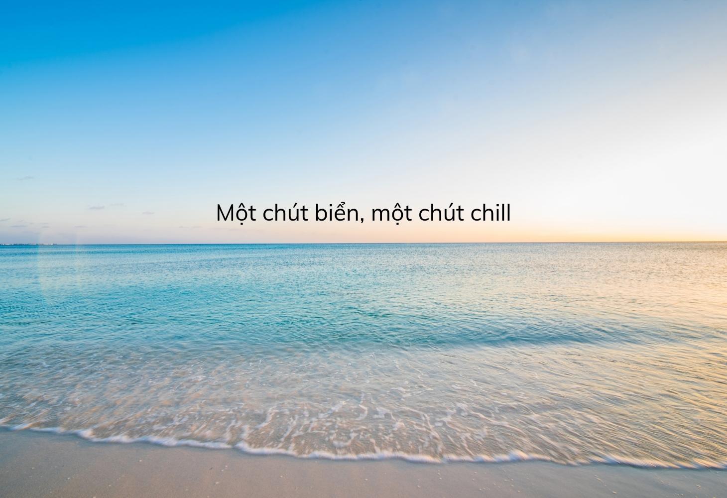 Stt đi biển vui, hài hước, ngắn gọn