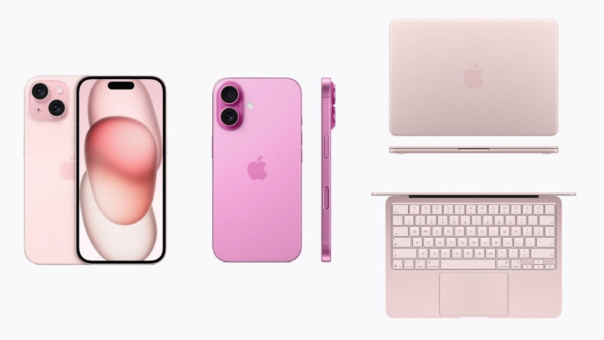 Đồng bộ với iPhone 15, iPhone 16 m&agrave;u Hồng