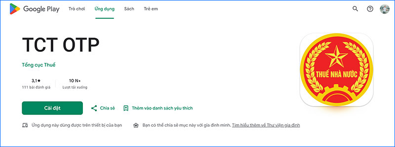 TCT OTP tạo mã xác thực nhanh giúp giao dịch thuế an toàn bảo mật cao TCT OTP tạo mã xác thực nhanh giúp giao dịch thuế an toàn bảo mật cao
