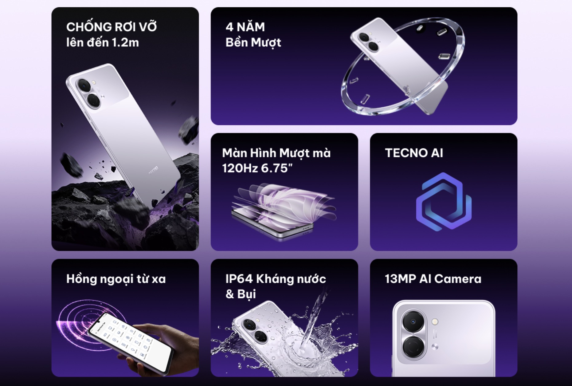 Đăng ký liền tay, nhận quà mê say: Cơ hội trúng TECNO Spark Go 3 miễn phí