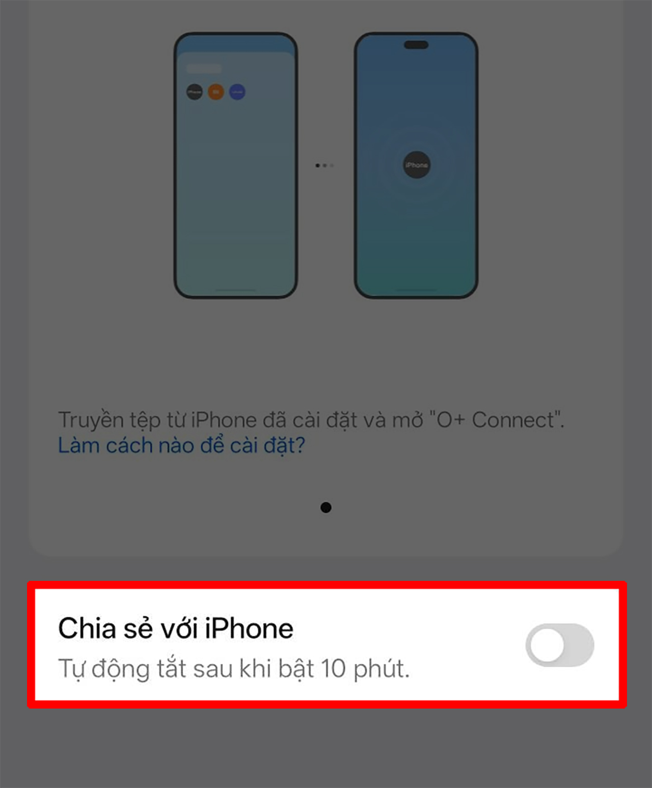 Cách chia sẻ file từ realme qua iPhone 