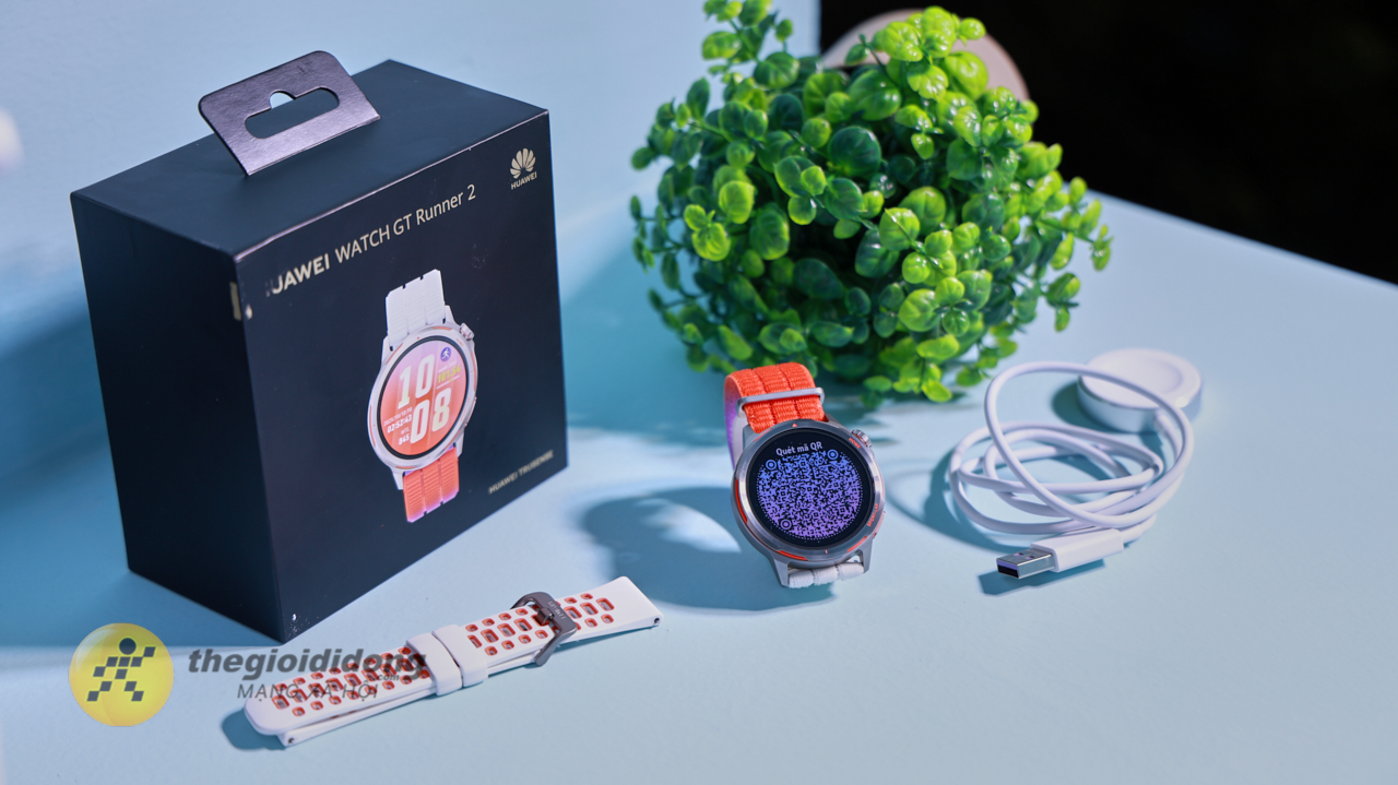 Trên tay HUAWEI WATCH GT Runner 2: Trợ lý chạy bộ chuyên nghiệp với GPS chính xác