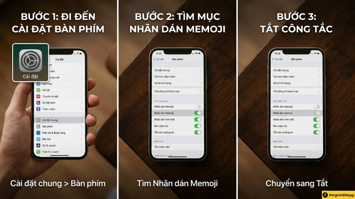C&aacute;ch x&oacute;a sticker Memoji