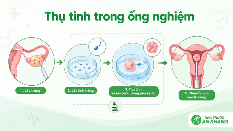 IVF (In Vitro Fertilization) hay còn được gọi là thụ tinh trong ống nghiệm IVF (In Vitro Fertilization) hay còn được gọi là thụ tinh trong ống nghiệm
