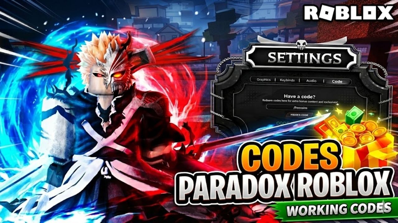 Code Paradox Roblox 05/2026 mới nhất, cách nhập code