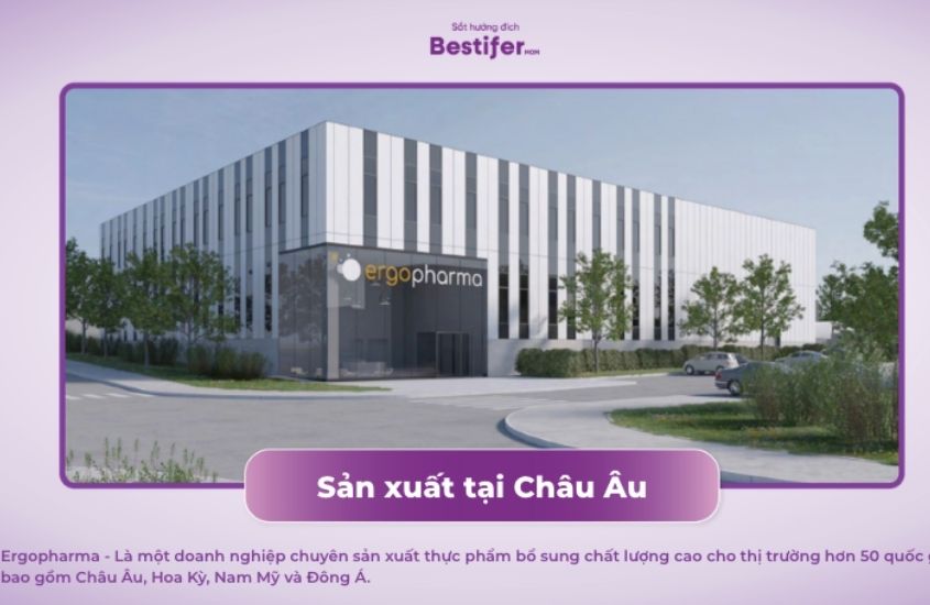 Sắt Bestifer Mom được nghiên cứu và sản xuất bởi tập đoàn Ergopharma