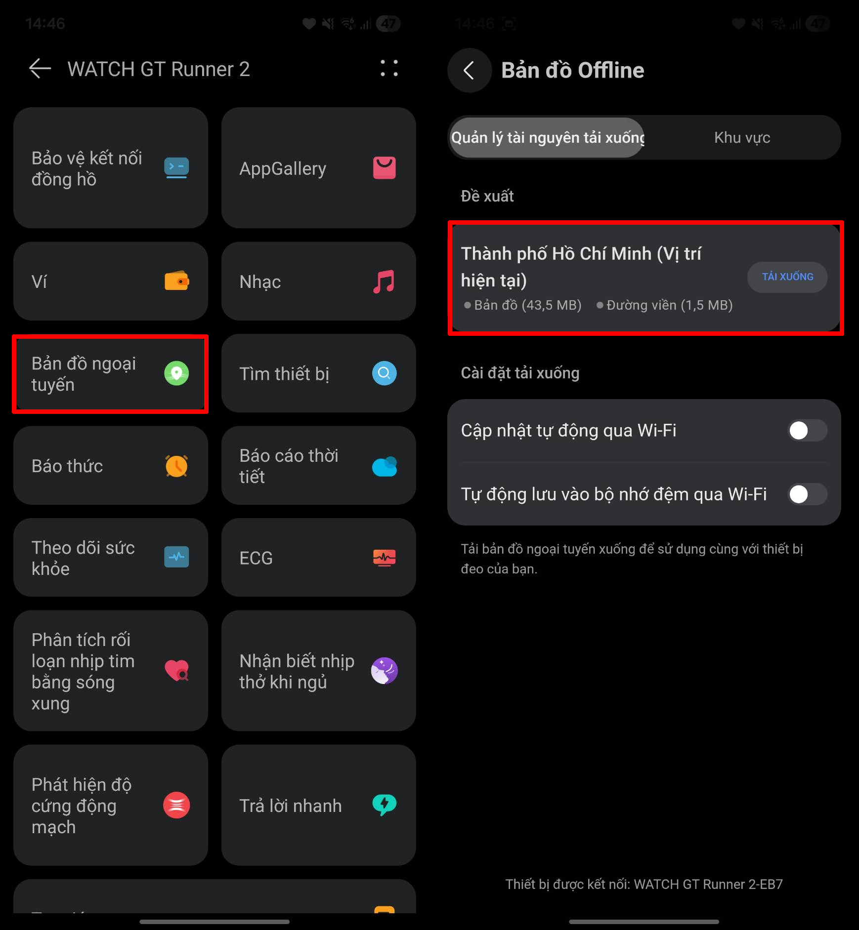 Mẹo sử dụng HUAWEI Watch GT Runner 2 Mẹo sử dụng HUAWEI Watch GT Runner 2