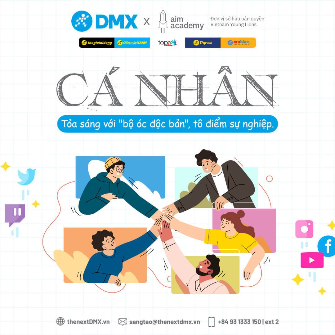 Cách nộp bài thi The Next DMX