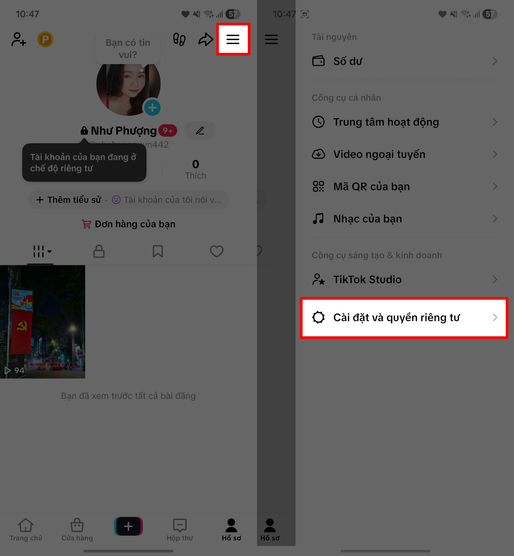 Cách tắt đồng bộ bạn bè trên TikTok