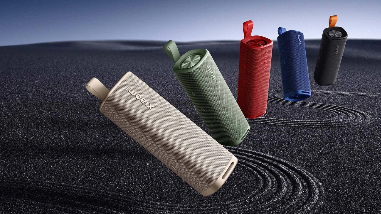 Xiaomi Sound Outdoor: Vừa là loa, cũng vừa là vật trang trí xịn sò cho góc làm việc