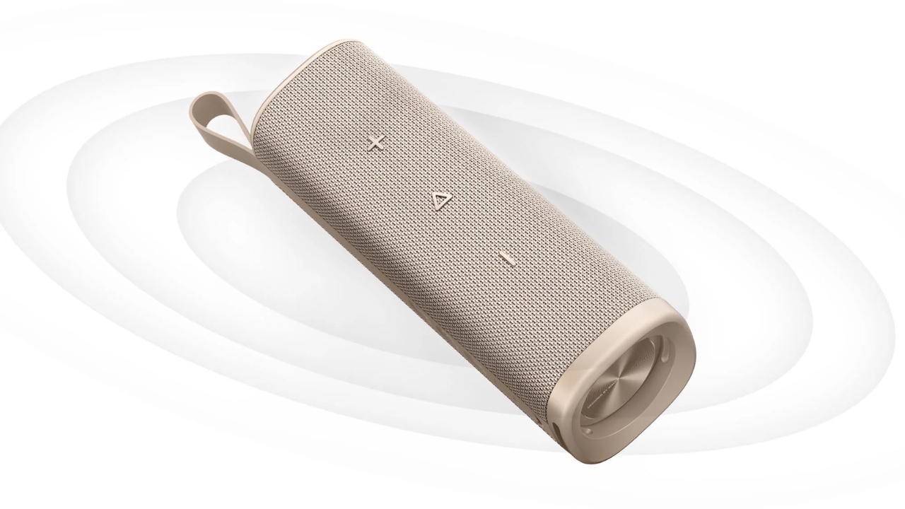 Xiaomi Sound Outdoor: Vừa là loa, cũng vừa là vật trang trí xịn sò cho góc làm việc