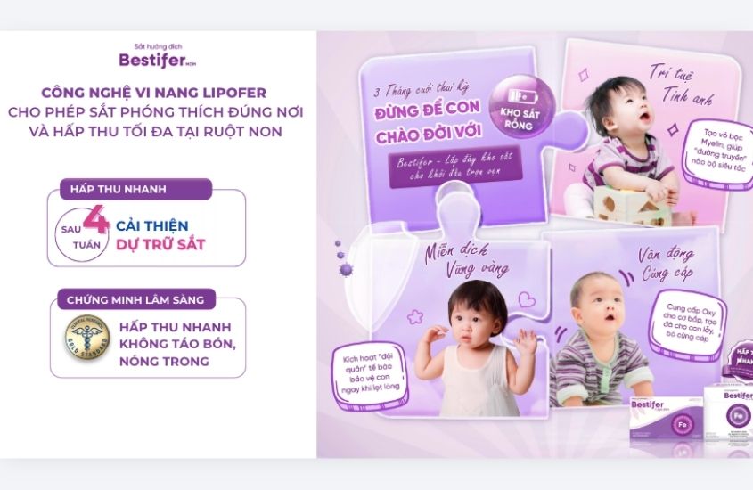 Bestifer Mom sử dụng công nghệ Lipofer