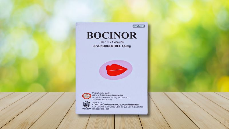 Thuốc tr&aacute;nh thai Bocinor 1.5mg