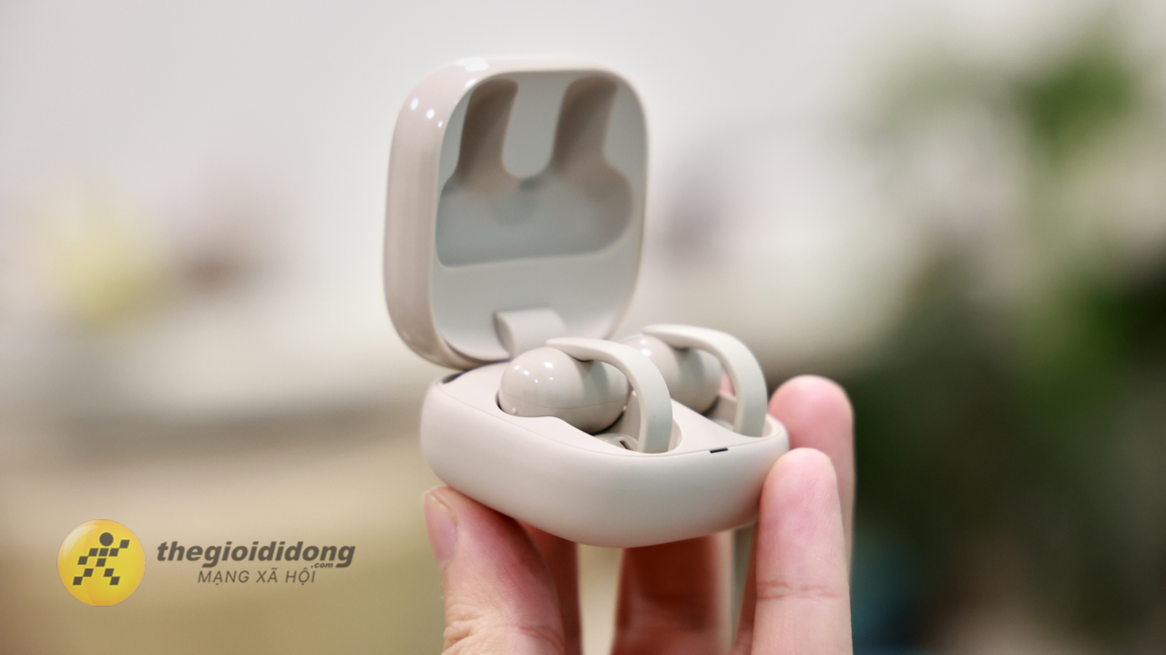 Trên tay tai Sony Clip WF-LC900: Tai nghe open-ear mới nhất của Sony, thiết kế dễ thương