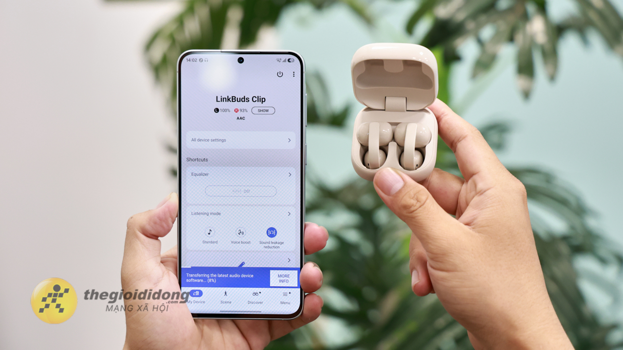 Trên tay tai Sony Clip WF-LC900: Tai nghe open-ear mới nhất của Sony, thiết kế dễ thương